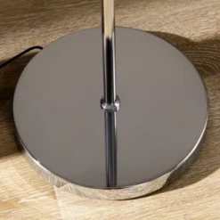 HOMCOM Ultra-Bright Floor Lamp With 180° Adjustable-Head LED Lighting For Bedroom, Living Room Office, & More, Tree Standing Lamp, 800 Lumens, Chrome -Home Decor Store GUEST 737554ed 9073 41a0 a95e 5015c1ed5cfa