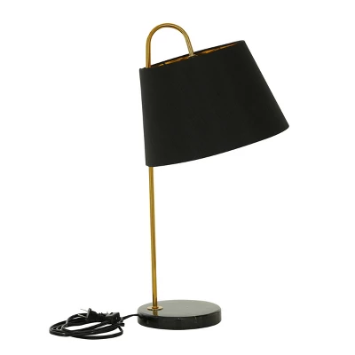 Modern Metal Table Lamp Black - Olivia & May 9 Modern Metal Table Lamp Black - Olivia & May - Image 7