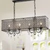 36.61" X 8.66" X 56.30" 4-Light Aruna Chandelier Black - Warehouse Of Tiffany 1 36.61" X 8.66" X 56.30" 4-Light Aruna Chandelier Black - Warehouse Of Tiffany -Home Decor Store GUEST 78b2631b 4ab7 4012 88aa 91f22d5409cc