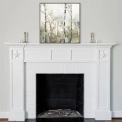 30" X 30" Soft Birch Forest II By Allison Pearce Framed Canvas Wall Art Print - Amanti Art -Home Decor Store GUEST 790a8e6a 1c76 42f5 8e12 4acdc4758f6f