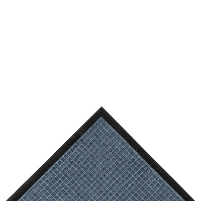 2'x3' Solid Dotted Doormat Blue/Black - HomeTrax 4 2'x3' Solid Dotted Doormat Blue/Black - HomeTrax - Image 2