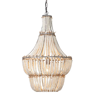 Blanca Chandelier White - Splendor Home 5 Blanca Chandelier White - Splendor Home - Image 3