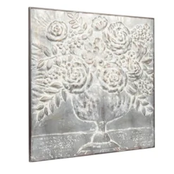 Square Metal Floral Bouquets Wall Décor - Storied Home -Home Decor Store GUEST 7e4681c1 c706 47ca b94e 2d469b7e6d40