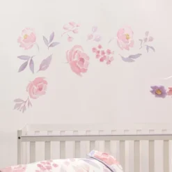 Bedtime Originals Lavender Floral Pink/Purple Wall Decals / Stickers