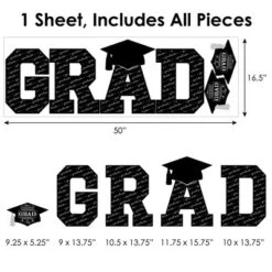 Big Dot Of Happiness Graduation Cheers Party Decor - Vinyl Wall Decals - Grad 12 Big Dot Of Happiness Graduation Cheers Party Decor - Vinyl Wall Decals - Grad -Home Decor Store GUEST 7e81014a 2313 4c74 9d17 665e4c6d493b