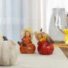 Northlight Set Of 2 Scarecrow On A Pumpkin Thanksgiving Table Figures -Home Decor Store GUEST 7f19afec 6dbc 4ec3 bc87 6de6b087ac9b