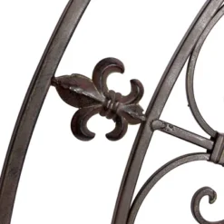 Metal Fleur De Lis Scrollwork And Wall Decor Black - Olivia & May 34 Metal Fleur De Lis Scrollwork And Wall Decor Black - Olivia & May -Home Decor Store GUEST 7f965f6e 63e4 49ac 878f 34b93f626bff