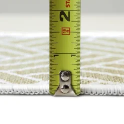 Sussexhome Tetra Collection Cotton Heavy Duty Low Pile Area Rug , 2' X 3' -Home Decor Store GUEST 7f9864ff 6ea1 463a aaad dcf2412981f7