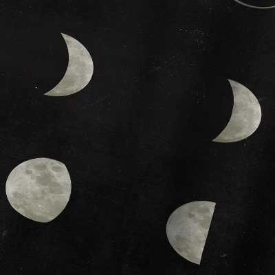 Americanflat Moon By Peach & Gold Wall Tapestry 4 Americanflat Moon By Peach & Gold Wall Tapestry - Image 2