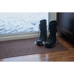 1'9" X 2'9" Fleur De Lis Indoor/Outdoor Doormat Cinnamon - Entryways -Home Decor Store GUEST 80a4adc7 c69c 4c50 a66c 39bc82b00ac7