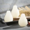 Melon White Pear Candles - Set Of 3 2 Melon White Pear Candles - Set Of 3 -Home Decor Store GUEST 81042d1f 09f4 45e1 a646 c6bf7ef2a254