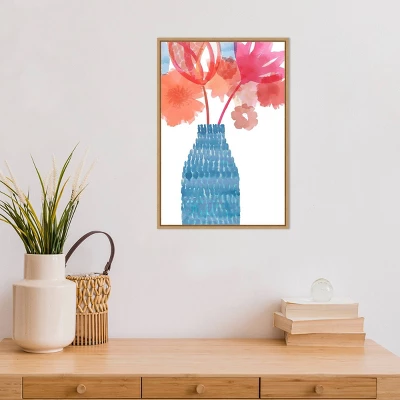 16" X 23" Uplifted II By Flora Kouta Framed Canvas Wall Art - Amanti Art 5 16" X 23" Uplifted II By Flora Kouta Framed Canvas Wall Art - Amanti Art - Image 3