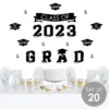 Big Dot Of Happiness Black And White Class Of 2023 Graduation Party Wall Decals Set Of 20 -Home Decor Store GUEST 842cb7b7 594e 4efb a0e7 a7ffdc2923a5