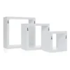 Set Of 3 Cubbi Floating Wall Shelves White -Home Decor Store GUEST 84329d82 5b60 4186 8e6e 2e9d92381272