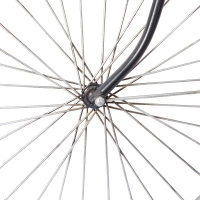 Modern Metal Bike Wall Decor With Seat And Handles Black - Olivia & May 6 Modern Metal Bike Wall Decor With Seat And Handles Black - Olivia & May - Image 4