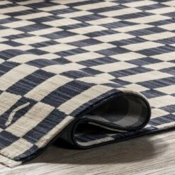 Dominique Abstract Checkered Fringe Area Rug 12 Dominique Abstract Checkered Fringe Area Rug -Home Decor Store GUEST 890eafe6 bfed 4dc6 a978 32dd195810c7