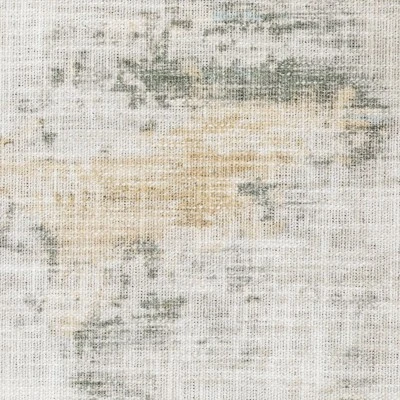 2'x8' Runner Marcel Distressed Abstract Area Rug Gray/Gold - Captiv8e Designs 7 2'x8' Runner Marcel Distressed Abstract Area Rug Gray/Gold - Captiv8e Designs - Image 5