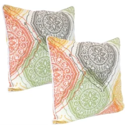 Sunnydaze Decor Sunnydaze Indoor/Outdoor Square Accent Decorative Throw Pillows For Patio Or Living Room Furniture - 16" - 2pc 22 Sunnydaze Decor Sunnydaze Indoor/Outdoor Square Accent Decorative Throw Pillows For Patio Or Living Room Furniture - 16" - 2pc -Home Decor Store GUEST 8bbf3a93 08cc 4a73 8f10 d6cd1ddf15d2