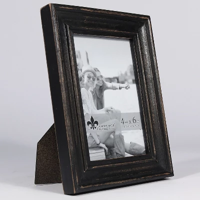 Lawrence Frames 4"W X 6"H Durham Weathered Black Wood Picture Frame 746546 3 Lawrence Frames 4"W X 6"H Durham Weathered Black Wood Picture Frame 746546
