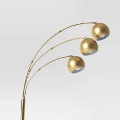 Span 3-Head Metal Globe Floor Lamp Brass - Threshold™ -Home Decor Store GUEST 8e157d15 c278 49ac 9708 273e760dcead