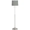 360 Lighting Abba Modern Floor Lamp Standing 66" Tall Brushed Nickel Platinum Gray Dupioni Silk Drum Shade For Living Room Bedroom Office House Home 2 360 Lighting Abba Modern Floor Lamp Standing 66" Tall Brushed Nickel Platinum Gray Dupioni Silk Drum Shade For Living Room Bedroom Office House Home -Home Decor Store GUEST 8e3195b5 2c78 47ee bb42 83579717eb5e