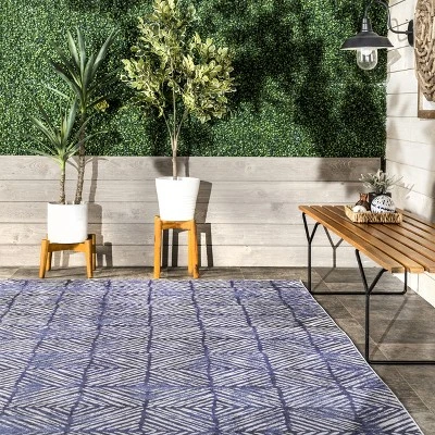 NuLOOM Cami Modern Machine Washable Indoor/Outdoor Area Rug 9 NuLOOM Cami Modern Machine Washable Indoor/Outdoor Area Rug - Image 7
