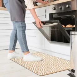 World Rug Gallery Geometric Anti-Fatigue Standing Mat -Home Decor Store GUEST 8ea0ebf2 aef8 4cfc b43a d09a8a010fcd