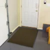 2'x3' Solid Dotted Doormat Brown/Black - HomeTrax