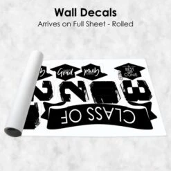 Big Dot Of Happiness Black And White Class Of 2023 Graduation Party Wall Decals Set Of 20 -Home Decor Store GUEST 8f7c196d 1c3c 4c1a b3ad 6d4fc09f8d92