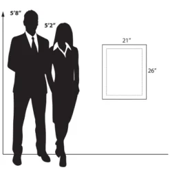 Azar Displays Floating Acrylic Wall Frame With Silver Stand Off Caps: 17" X 22" Graphic Size, Overall Frame Size: 21" X 26" 19 Azar Displays Floating Acrylic Wall Frame With Silver Stand Off Caps: 17" X 22" Graphic Size, Overall Frame Size: 21" X 26" -Home Decor Store GUEST 8f9affbb 4e4b 44a4 85f4 7fbc454c4cdd