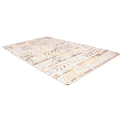 World Rug Gallery Geometric Bohemian Design Anti Fatigue Standing Mat 4 World Rug Gallery Geometric Bohemian Design Anti Fatigue Standing Mat - Image 2