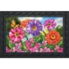 Zinnias In Bloom Spring Doormat Indoor Outdoor 30" X 18" Briarwood Lane -Home Decor Store GUEST 90e16b7e e4dd 47e9 8630 bf826589902f