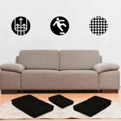 Nevlers Non-Slip Grip Pad For Rugs 8'x10' - Black 11 Nevlers Non-Slip Grip Pad For Rugs 8'x10' - Black -Home Decor Store GUEST 90ee3aa3 ae75 4e62 b9b8 8cecd11dcf68 2