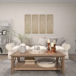 Set Of 3 Rustic Pillar Candle Holder - Olivia & May 33 Set Of 3 Rustic Pillar Candle Holder - Olivia & May -Home Decor Store GUEST 91cb1ae9 47e0 48a7 8211 cf3fcb6dac25