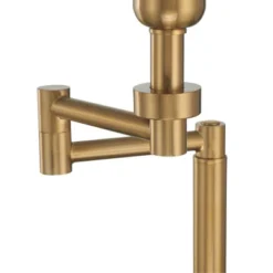 Possini Euro Design Camber Workstation Warm Gold Swing Arm Desk Lamp With Outlet And USB Port -Home Decor Store GUEST 92a3dced d605 4801 921e 4401ce99aebe