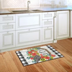 Geranium Wreath Summer Doormat Indoor Outdoor 30" X 18" Briarwood Lane 7 Geranium Wreath Summer Doormat Indoor Outdoor 30" X 18" Briarwood Lane -Home Decor Store GUEST 94b369f4 c2e6 4bb0 88c0 c52d137bc9ce