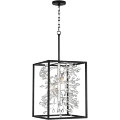 Possini Euro Design Black Silver Pendant Chandelier 15 1/4" Wide Modern Clear Crystal Flower Vine 4-Light Fixture For Dining Room House 14 Possini Euro Design Black Silver Pendant Chandelier 15 1/4" Wide Modern Clear Crystal Flower Vine 4-Light Fixture For Dining Room House -Home Decor Store GUEST 99db8f24 c254 4107 8bfb 1b186ddf050c