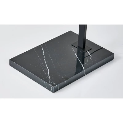 Sonic Arc Lamp With Smart Switch Black (Includes LED Light Bulb) - Adesso 8 Sonic Arc Lamp With Smart Switch Black (Includes LED Light Bulb) - Adesso - Image 6