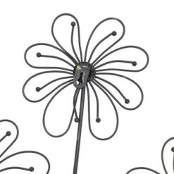 Metal Floral 3D Wire Wall Decor With Crystal Embellishments Black - Olivia & May 23 Metal Floral 3D Wire Wall Decor With Crystal Embellishments Black - Olivia & May -Home Decor Store GUEST 9b6b32fb 119c 4d3e 9a68 b6dbb994de1b