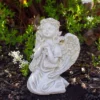 Northlight 6.75" Praying Angel With Cross Outdoor Garden Statue -Home Decor Store GUEST 9c680a23 d831 4abc 98ad e45a9f42f66e
