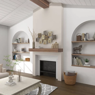 Metal Sunburst Carved Wall Decor Gold - Olivia & May 12 Metal Sunburst Carved Wall Decor Gold - Olivia & May - Image 10