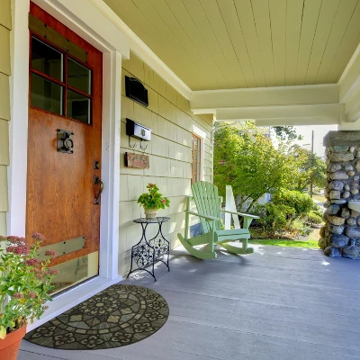 1'9"X2'9" Floral Half-circle Doormat Black - Mohawk 4 1'9"X2'9" Floral Half-circle Doormat Black - Mohawk - Image 2