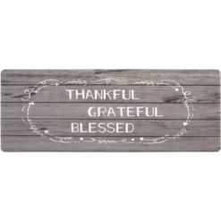 World Rug Gallery Thankful Anti Fatigue Standing Mat -Home Decor Store GUEST 9f6d253c 441d 4609 9288 7f4d704c94b2