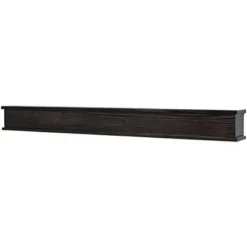 Mantels Direct Bisbee - Floating Fireplace Oak Hardwood Mantel Shelf Wooden Shelf Perfect For Electric Fireplaces - Made In The USA