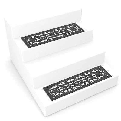 Nature Spring 1'2"x2'2" Rectangle Floor Mat - Black 3 Nature Spring 1'2"x2'2" Rectangle Floor Mat - Black