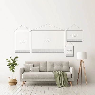 Iveta Abolina Off The Grid Purple Wall Hanging Portrait White - Deny Designs 5 Iveta Abolina Off The Grid Purple Wall Hanging Portrait White - Deny Designs - Image 3