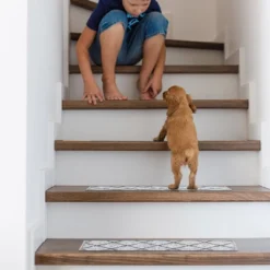 World Rug Gallery Contemporary Trellis Non-Slip Stair Treads -Home Decor Store GUEST a1e6651b 4d7f 48b7 9807 f20e6f2acf5b