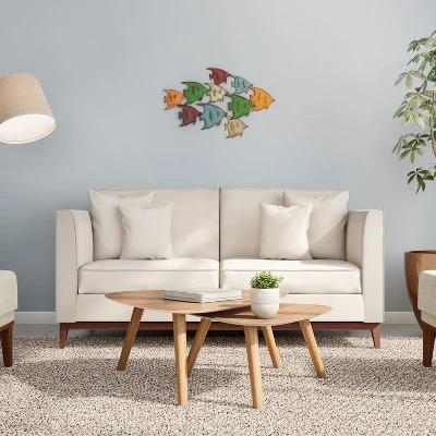 Hastings Home School Of Fish 3D Metal Hanging Wall Art 6 Hastings Home School Of Fish 3D Metal Hanging Wall Art - Image 4