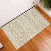 Sussexhome Hairband Collection Cotton Heavy Duty Low Pile Area Rug , 2' X 3'