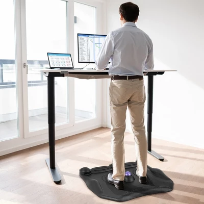 Costway Anti Fatigue Standing Desk Mat W/ Massage Roller Ball Foot Massage Points Office 8 Costway Anti Fatigue Standing Desk Mat W/ Massage Roller Ball Foot Massage Points Office - Image 6